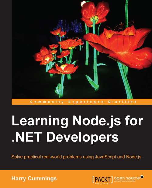 Book cover of Learning Node.js for .NET Developers