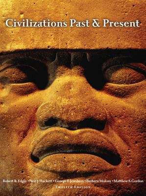 Book cover of Civilizations Past & Present, Combined Volume, Twelfth-Edition
