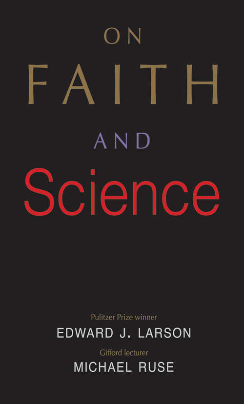 Book cover of On Faith and Science