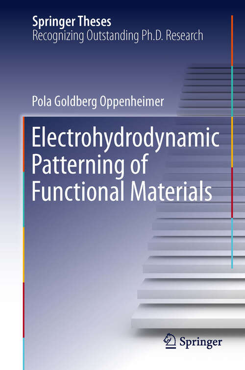 Book cover of Electrohydrodynamic Patterning of Functional Materials