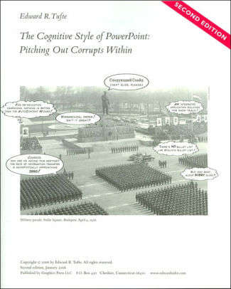 Book cover of The Cognitive Style Of PowerPoint: Pitching Out Corrupts Within (Second Edition)