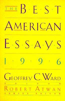 Book cover of The Best American Essays 1996