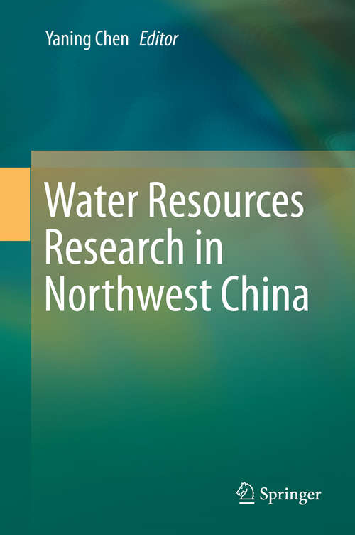 Book cover of Water Resources Research in Northwest China