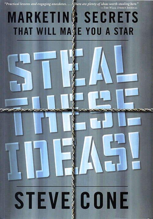 Book cover of Steal These Ideas!: Marketing Secrets That Will Make You a Star (2) (Bloomberg #25)