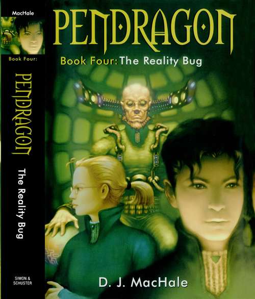 Book cover of The Reality Bug: The Merchant Of Death; The Lost City Of Faar; The Never War; The Reality Bug; Black Water; The Rivers Of Zadaa; The Quillan Games; The Pilgrims Of Rayne; Raven Rise; The Soldiers Of Halla (Pendragon #4)