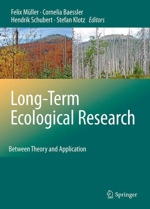 Book cover of Long-Term Ecological Research