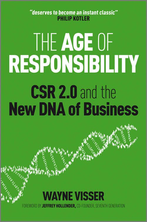 Book cover of The Age of Responsibility