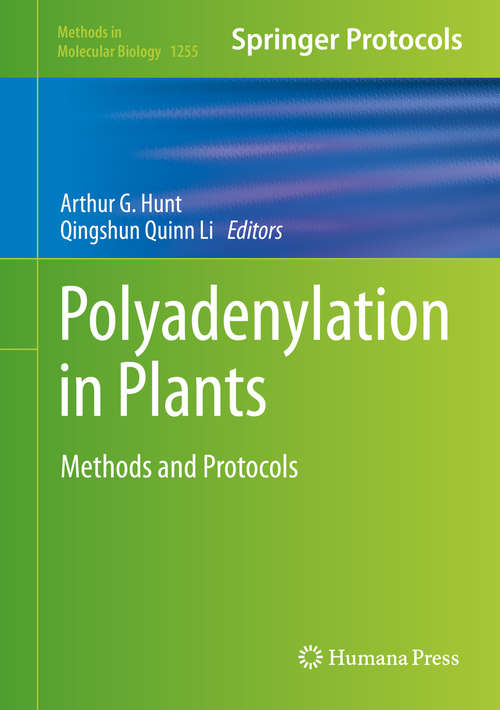 Book cover of Polyadenylation in Plants