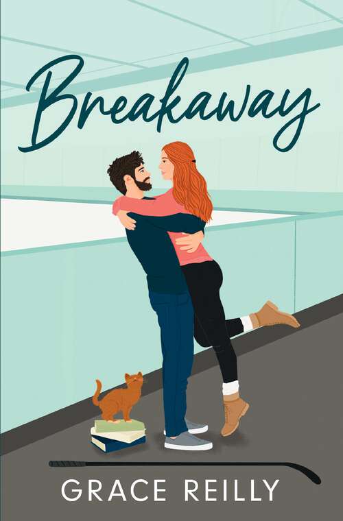 Book cover of Breakaway: The MUST-READ, spice coaching hockey romance and TikTok sensation! (Beyond the Play #2)