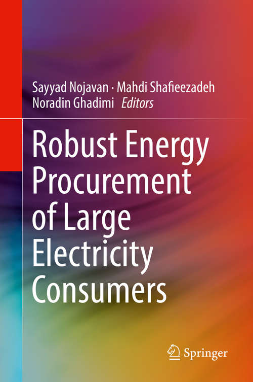 Book cover of Robust Energy Procurement of Large Electricity Consumers (1st ed. 2019)