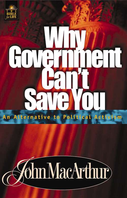 Book cover of Why Government Can't Save You: An Alternative to Political Activism