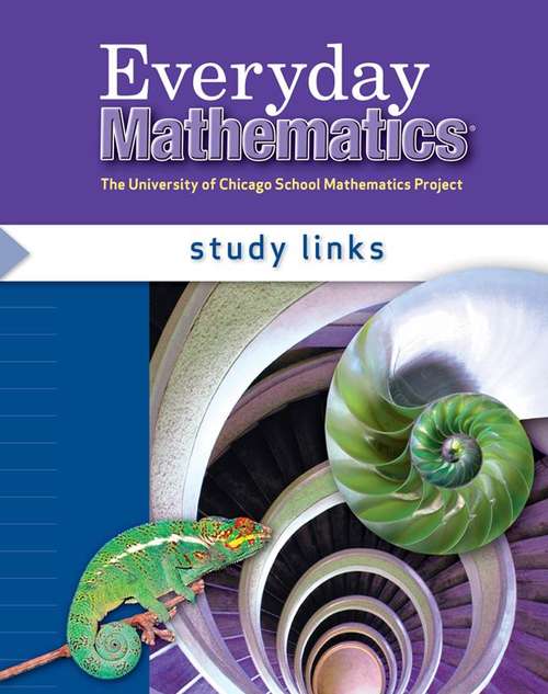 Book cover of Everyday Mathematics: Study Links