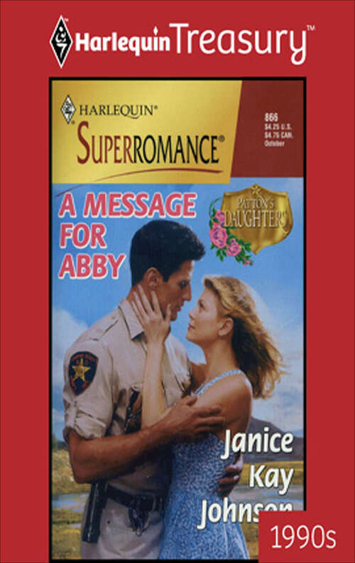 Book cover of A Message for Abby (Patton's Daughters #3)