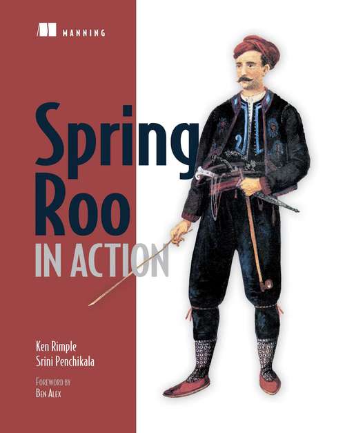 Book cover of Spring Roo in Action