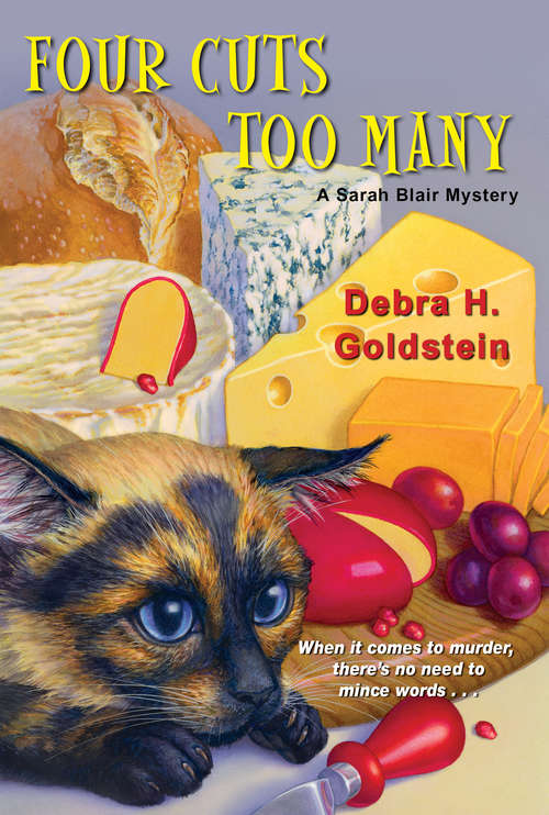 Book cover of Four Cuts Too Many (A Sarah Blair Mystery #4)
