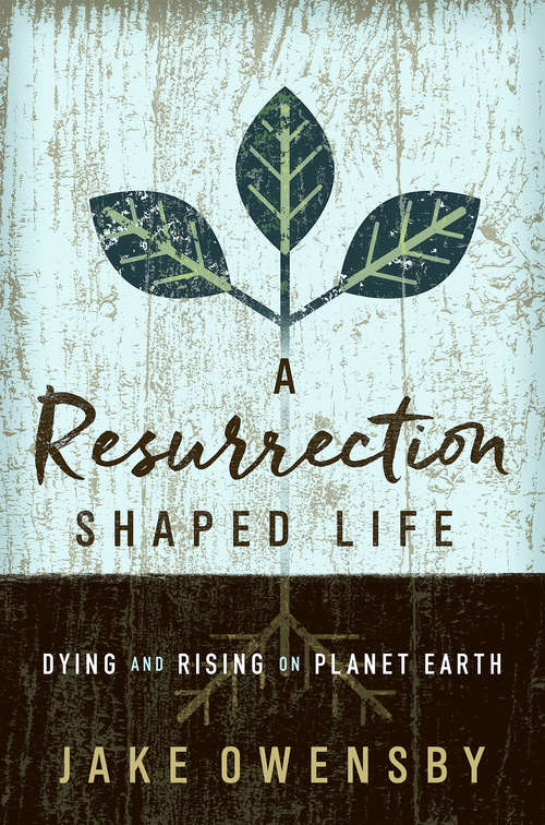 Book cover of A Resurrection Shaped Life: Dying and Rising on Planet Earth (A Resurrection Shaped Life)