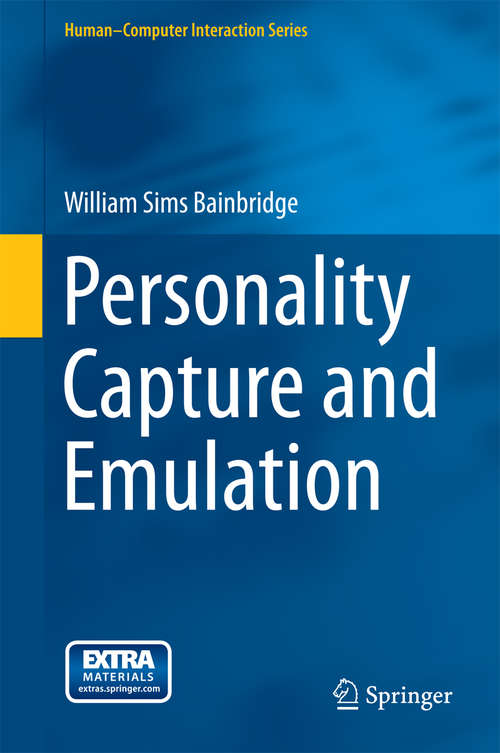 Book cover of Personality Capture and Emulation
