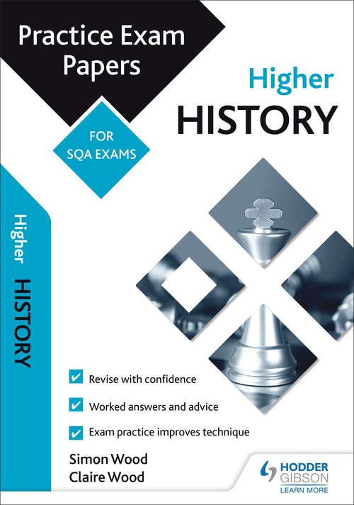 Book cover of Higher History: Practice Papers for SQA Exams