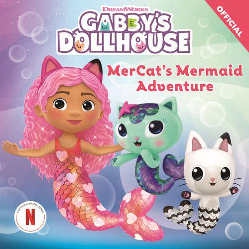 Book cover of MerCat's Mermaid Adventure (DreamWorks Gabby's Dollhouse #4)