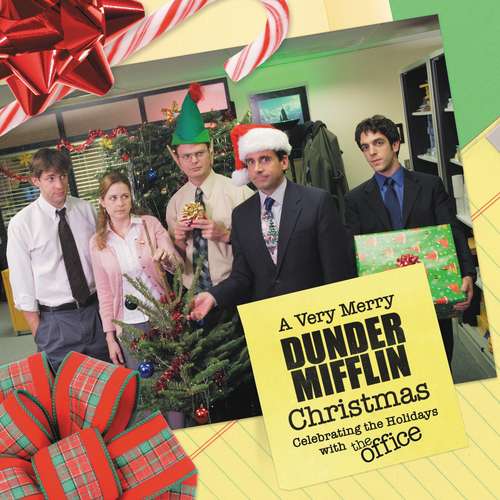 Book cover of A Very Merry Dunder Mifflin Christmas: Celebrating the Holidays with The Office