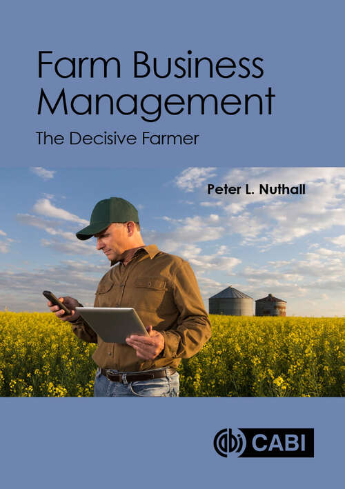 Book cover of Farm Business Management: The Decisive Farmer