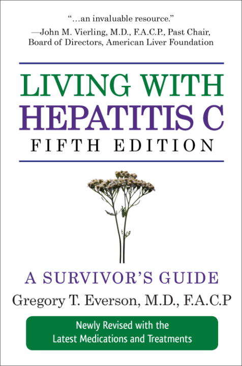 Book cover of Living with Hepatitis C, Fifth Edition