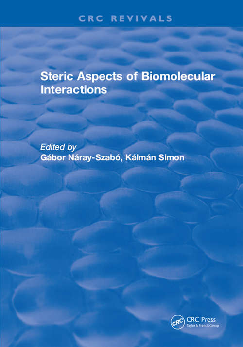 Book cover of Steric Aspects Of Biomolecular Interactions