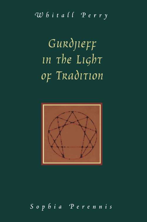 Book cover of Gurdjieff in the Light of Tradition