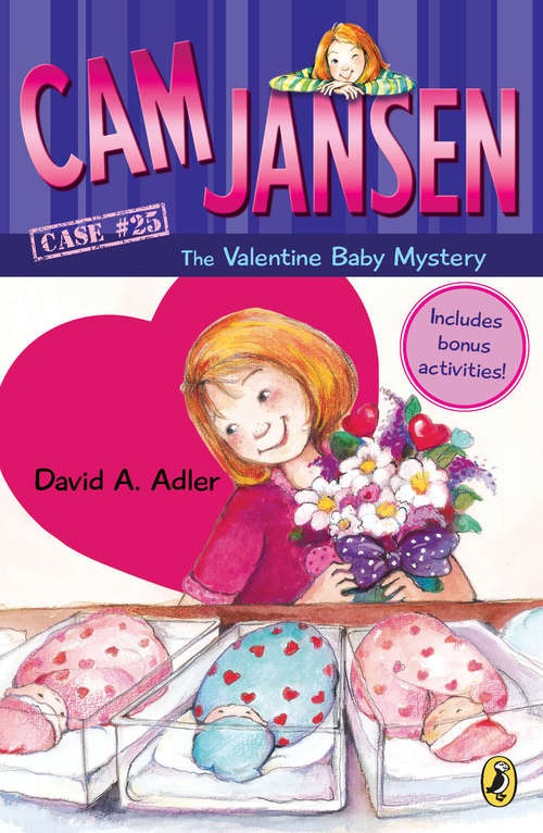 Book cover of Cam Jansen: Cam Jansen and the Valentine Baby Mystery (Cam Jansen #25)