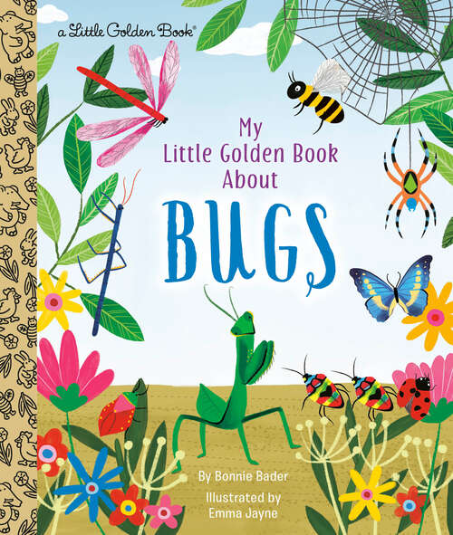 Book cover of My Little Golden Book About Bugs (Little Golden Book)