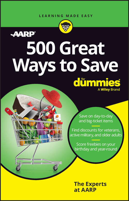 Book cover of 500 Great Ways to Save For Dummies