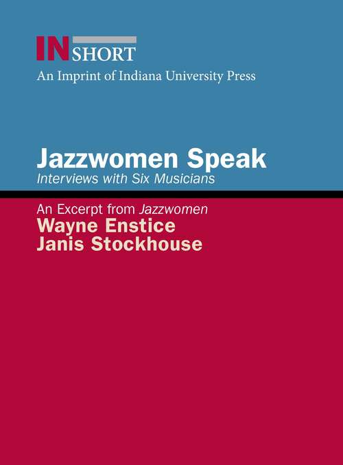 Book cover of Jazzwomen Speak