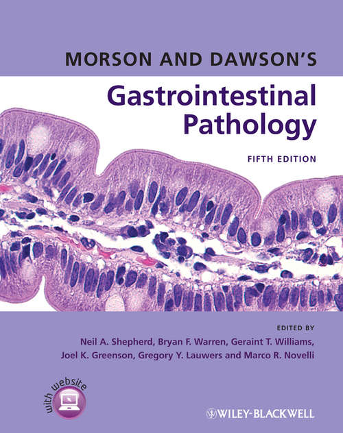 Book cover of Morson and Dawson's Gastrointestinal Pathology