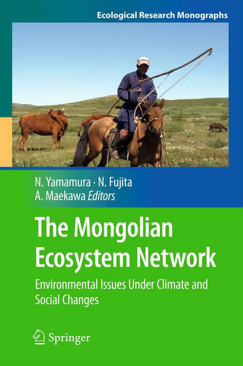 Book cover of The Mongolian Ecosystem Network