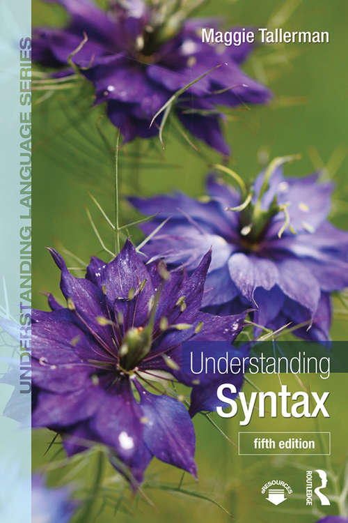 Book cover of Understanding Syntax (5) (Understanding Language)