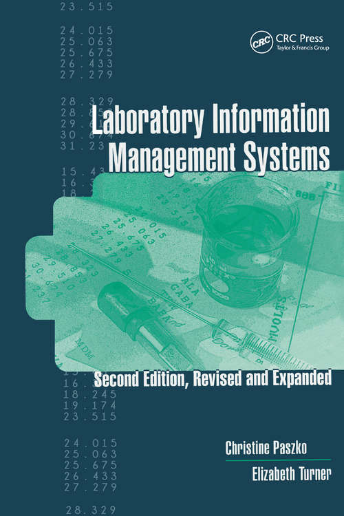 Book cover of Laboratory Information Management Systems