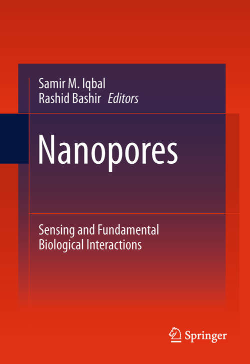 Book cover of Nanopores