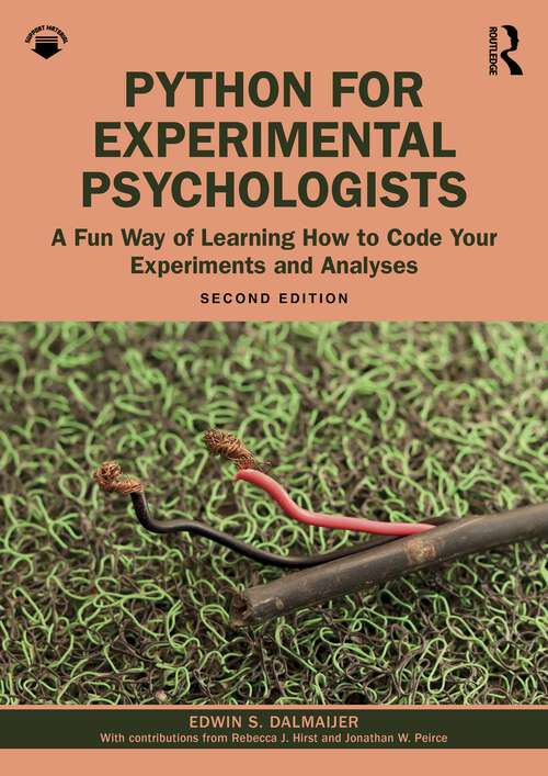 Book cover of Python for Experimental Psychologists: A Fun Way of Learning How to Code Your Experiments and Analyses (2)