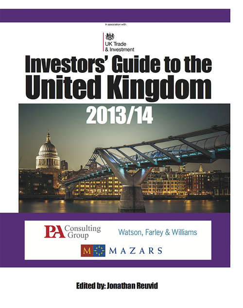 Book cover of The Investors' Guide to  United Kingdom 2013/14