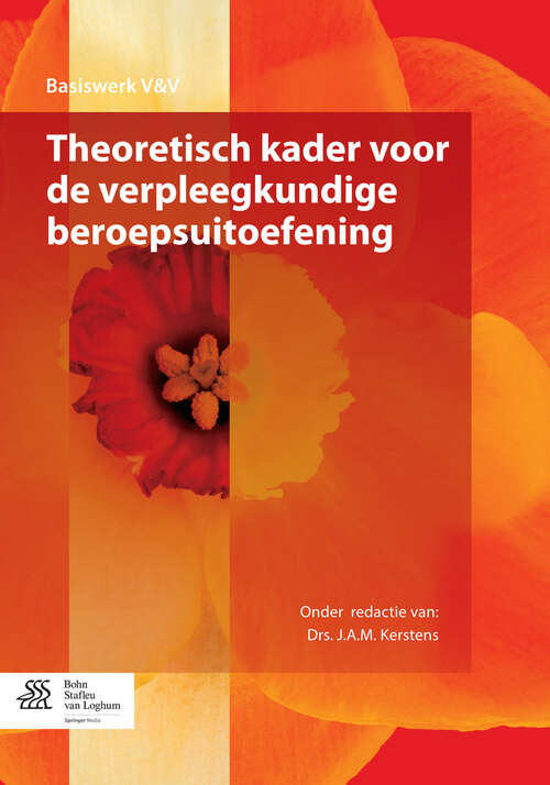 Book cover of Theoretisch kader voor de verpleegkundige beroepsuitoefening