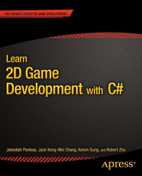 Book cover of Learn 2D Game Development with C#