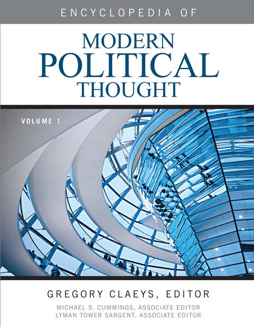 Book cover of Encyclopedia of Modern Political Thought (set)