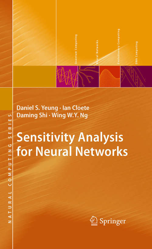 Book cover of Sensitivity Analysis for Neural Networks