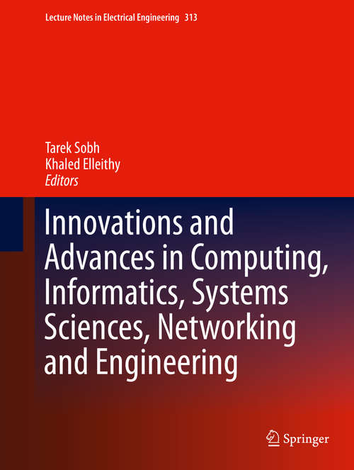 Book cover of Innovations and Advances in Computing, Informatics, Systems Sciences, Networking and Engineering