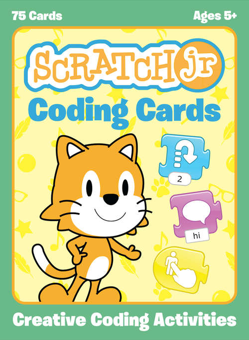 Book cover of ScratchJr Coding Cards: Creative Coding Activities