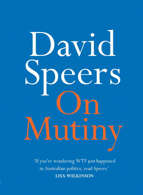 Book cover of On Mutiny