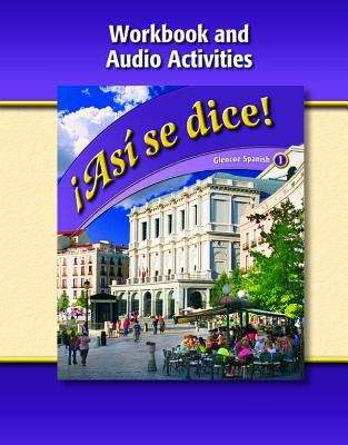 Book cover of ¡Así se dice!: Workbook and Audio Activities