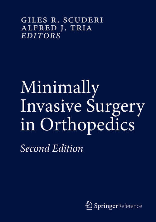 Book cover of Minimally Invasive Surgery in Orthopedics