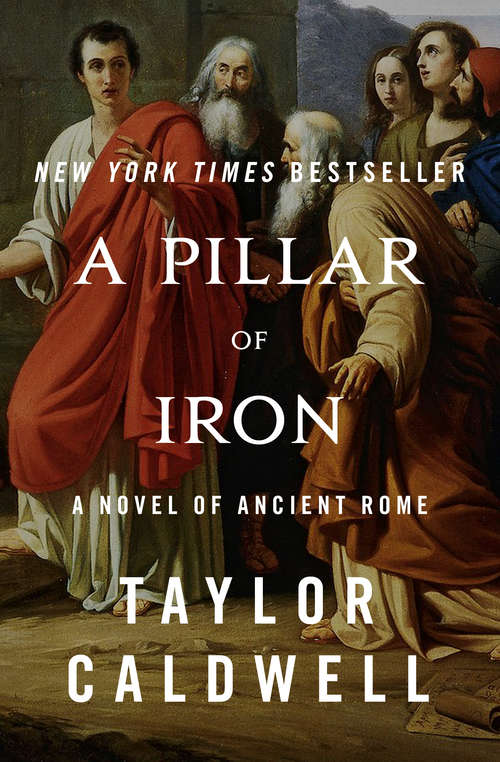 Book cover of A Pillar of Iron: A Novel of Ancient Rome