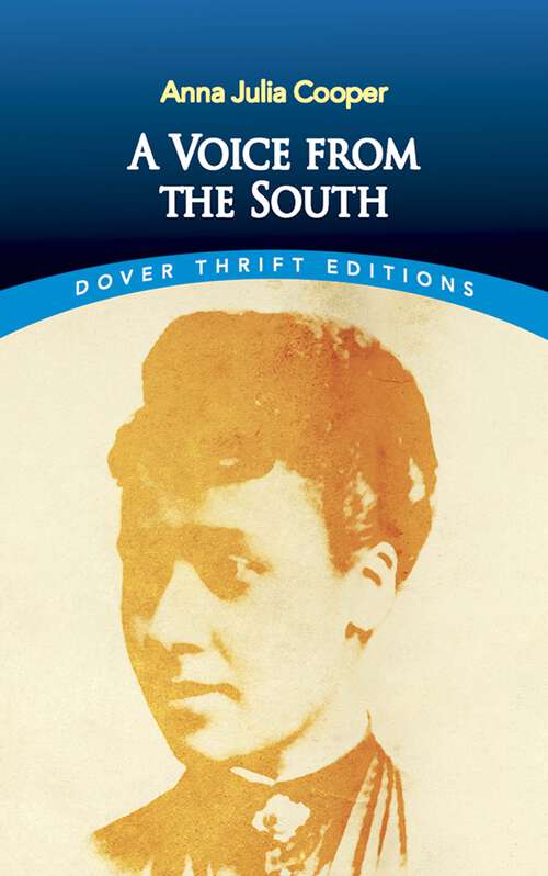 Book cover of A Voice from the South (Dover Thrift Editions)